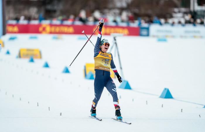 Diggins Electric dans Tour de Ski Opener. Gagne le sprint libre – FasterSkier