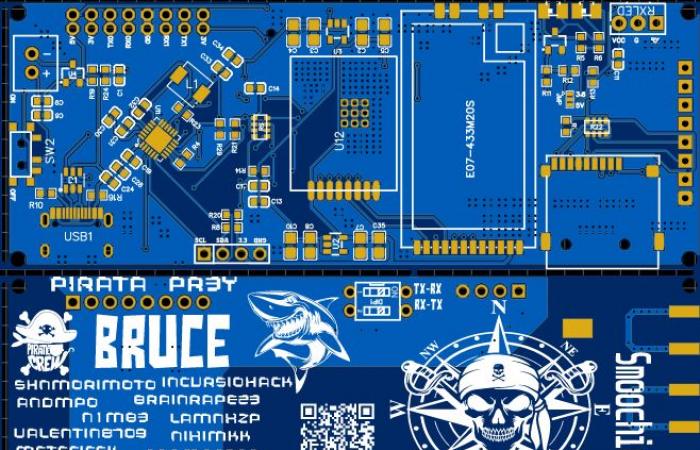 Le micrologiciel de hack open source de Bruce obtient son premier PCB officiel