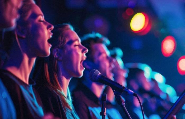 100 jeunes chanteurs voulaient participer à un grand spectacle