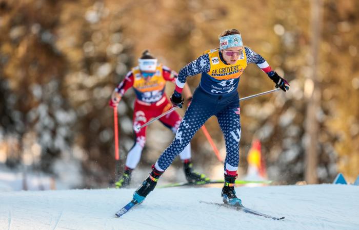 Diggins Electric dans Tour de Ski Opener. Gagne le sprint libre – FasterSkier