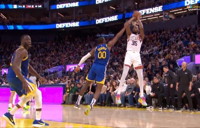 Jonathan Kuminga et les Warriors transforment les Suns en money time