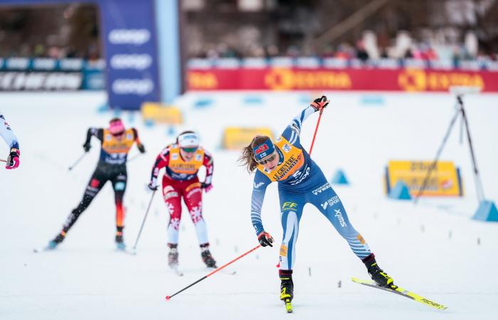 Diggins Electric dans Tour de Ski Opener. Gagne le sprint libre – FasterSkier