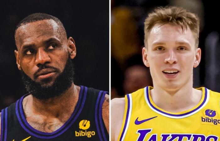 La recrue des Lakers Dalton Knecht déballe LeBron : « C’est fou. Dans l’avion, il regarde…