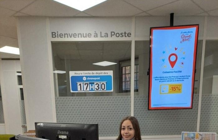 découvrez la nouvelle configuration de ce bureau de poste