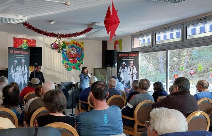 Fête de Noël réussie à l’Ehpad Nostra Casa