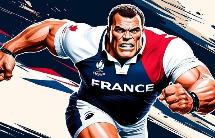 Nous avons demandé à l’IA de créer le Super-Joueur du XV de France en 2024… et c’est un monstre !