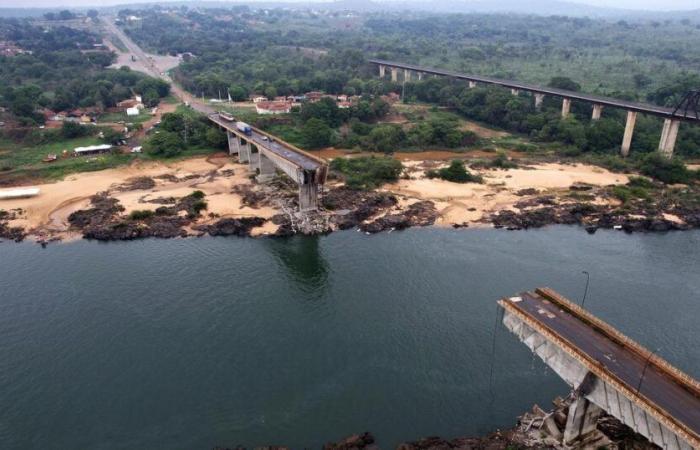 Le bilan des morts suite à l’effondrement d’un pont au Brésil s’alourdit à au moins dix