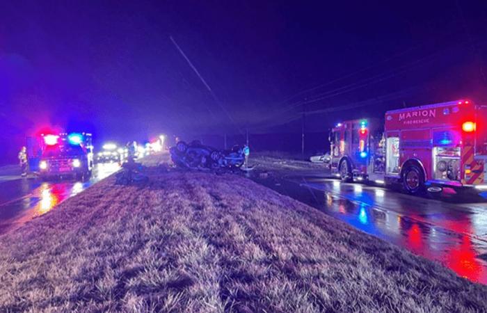 Un accident mortel sur l’autoroute 13 ferme les voies en direction nord pendant plus de quatre heures vendredi soir