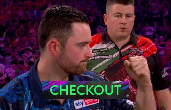 Championnat du monde de fléchettes : Luke Humphries prépare le choc des huitièmes de finale de Peter Wright alors que Gerwyn Price bat Joe Cullen dans un thriller de mort subite