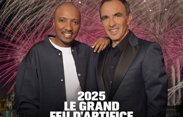 2025 Le grand feu d’artifice avec Soprano & Nikos Aliagas au Château de Chantilly mardi 31 décembre sur TF1