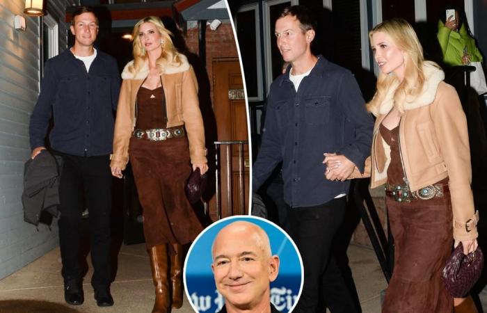 Ivanka Trump et Jared Kushner ont un rendez-vous à la fête de Jeff Bezos à Aspen