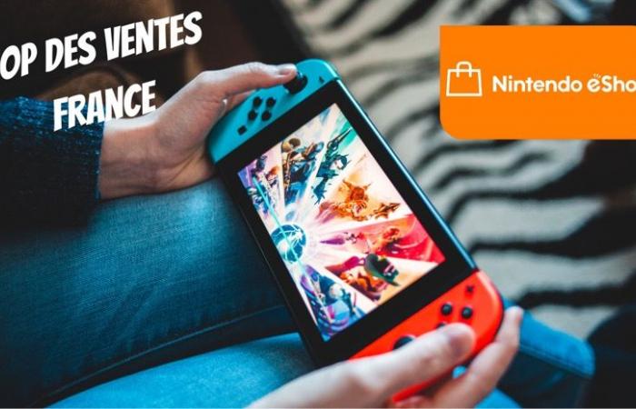 Top des ventes sur l’eshop Nintendo Switch de la semaine (France)