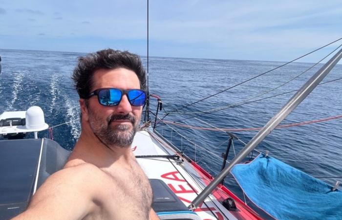 Yoann Richomme en tête dans la montée de l’Atlantique Sud