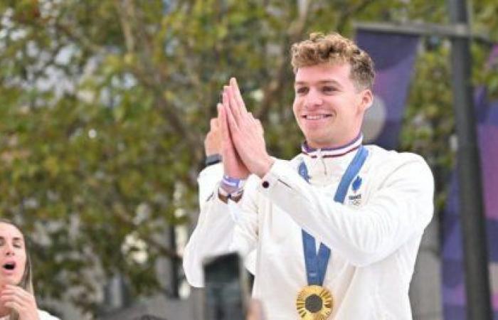 Léon Marchand élu personnalité française la plus marquante de 2024