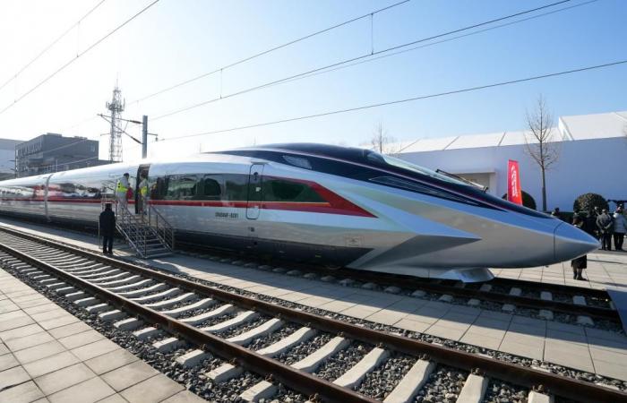 La Chine présente le prototype du train à grande vitesse le plus rapide au monde