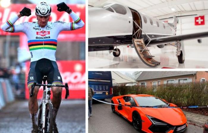 Mathieu van der Poel échange Lamborghini contre un jet privé et arrive à Besançon dans à peine une heure