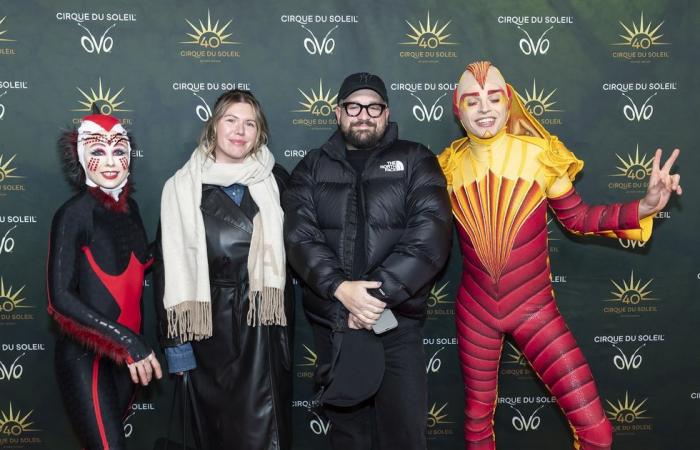 13 photos de stars sur le tapis rouge du lancement OVO du Cirque du Soleil à Montréal