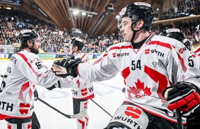 Charles Hudon et le Canada en demi-finale de la Coupe Spengler