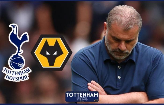 Ange Postecoglou est le titulaire blessé de Tottenham chez les Wolves