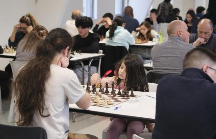 à 6, 9 et 12 ans, des frères et sœurs impliqués dans l’Open International d’Échecs de Mont-de-Marsan