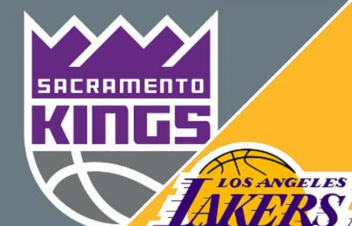 Lakers 132-122 Kings (28 décembre 2024) Récapitulatif du match