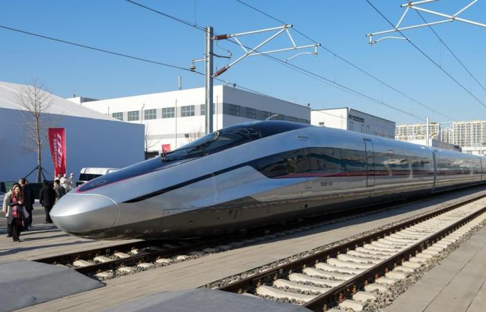 La Chine présente le prototype du train à grande vitesse le plus rapide au monde