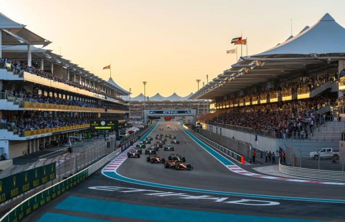 Découvrez le calendrier complet de la saison 2025 de F1 !