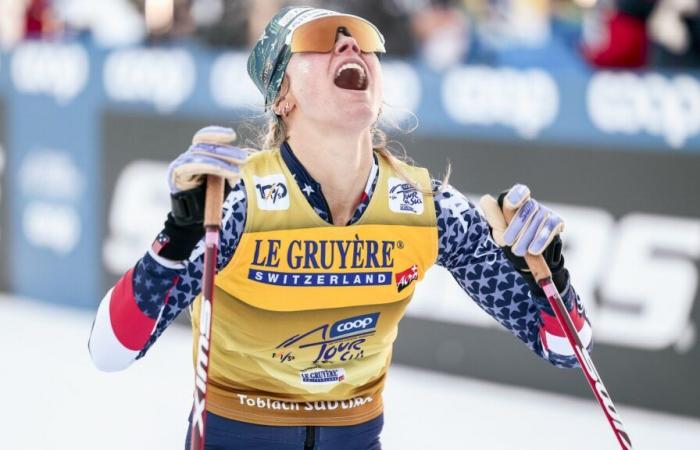 Jessie Diggins remporte sa première victoire classique en Coupe du monde de ski de fond