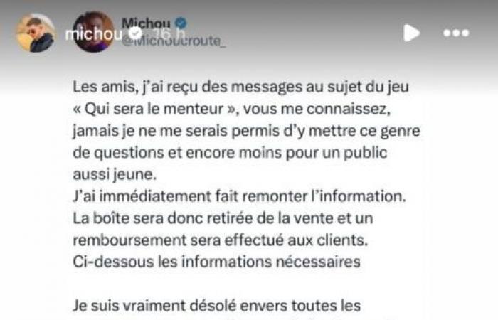 après la polémique autour de son jeu de société, le YouTubeur prend une décision radicale