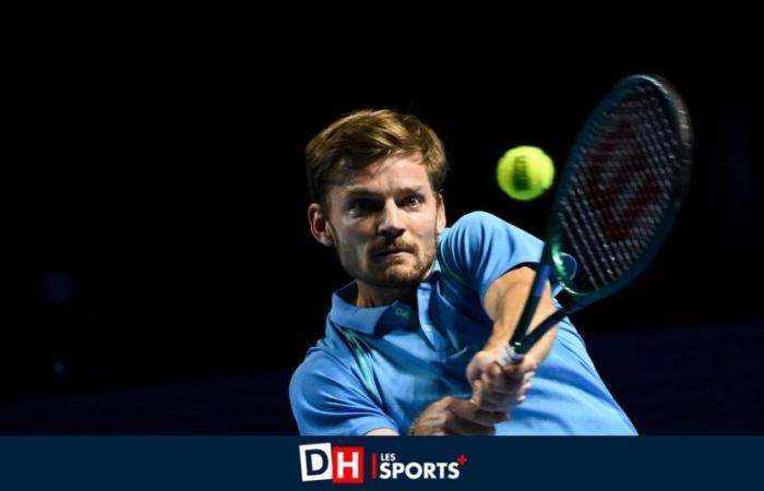 David Goffin rate son retour à la compétition, sévèrement battu à Brisbane