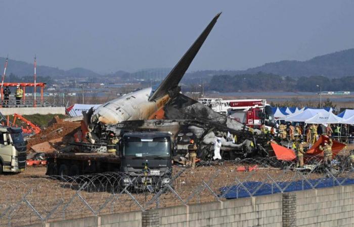 Au moins 120 morts dans un accident en Corée du Sud