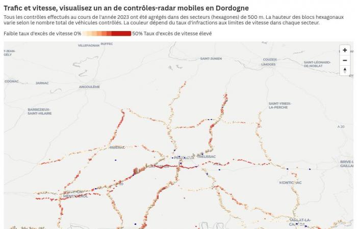 à quelle vitesse, où et quand clignotent les radars embarqués en Dordogne ?