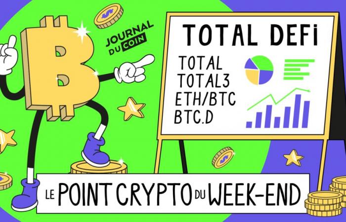 Quel est le bilan pour le Bitcoin et les cryptomonnaies ? Point crypto du week-end