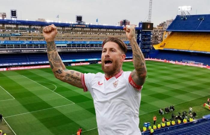 Boca a fait une offre pour Sergio Ramos