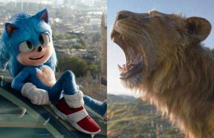 “Sonic 3” et “Mufasa” font une course serrée au box-office d’après Noël