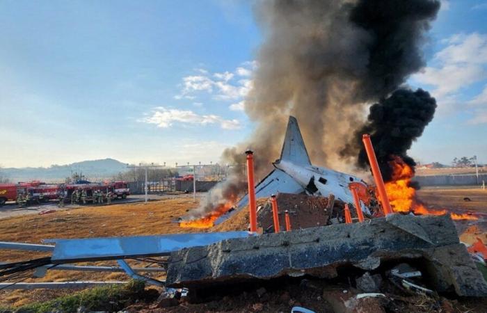 Un avion de Jeju Air s’écrase en Corée du Sud, faisant des dizaines de morts