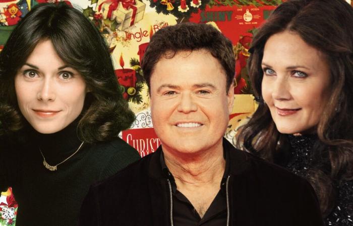 Kate Jackson, Donny Osmond, Lynda Carter et d’autres stars classiques partagent leurs messages de Noël pour les fans