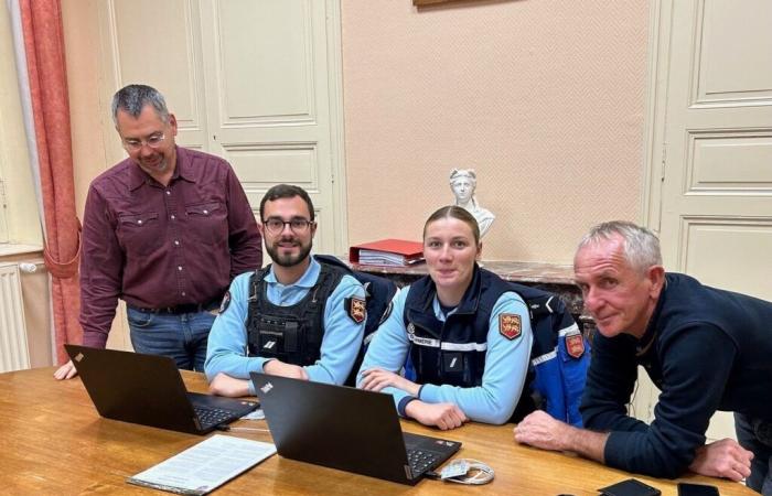 La Brigade Mobile s’installe à la mairie de Jouy-sur-Eure