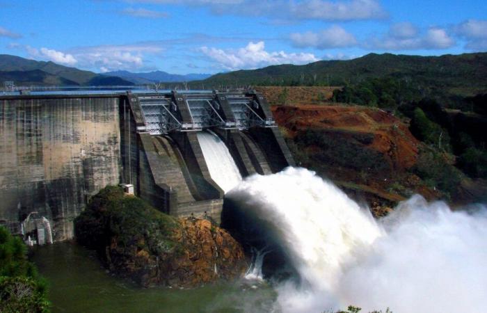 Les barrages presque à moitié pleins