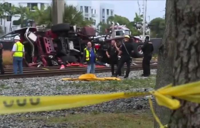 Un passager de Brightline s’exprime sur l’accident d’un camion de pompiers de Delray Beach qui a blessé 15 personnes au milieu d’une enquête du NTSB – WSVN 7News