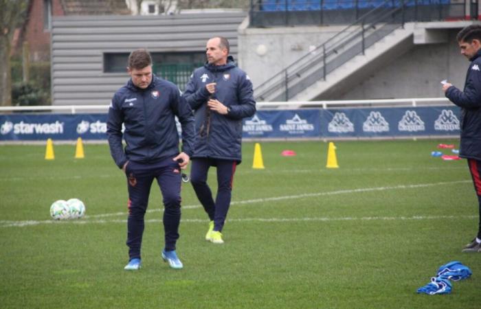 EN IMAGES. Bruno Baltazar a dirigé sa première séance d’entraînement avec le SM Caen