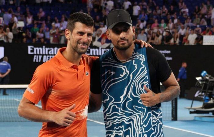 Djokovic et Kyrgios gagnent en double