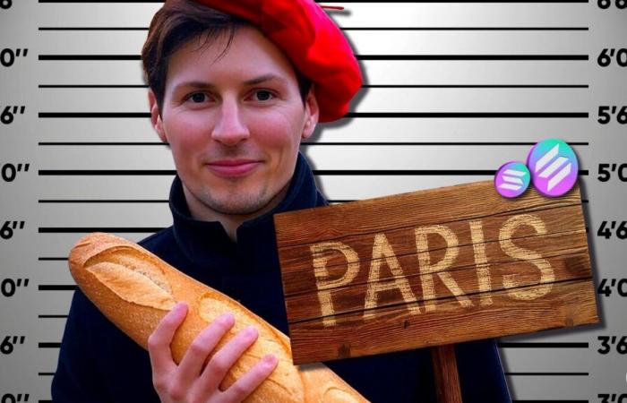 Pavel Durov arrêté à Paris, les memecoins sur Solana explosent – ​​Crypto rétro août 2024