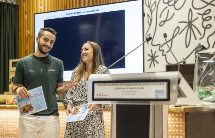 Jordane et Lucas, étudiants ambassadeurs d’Île-de-France