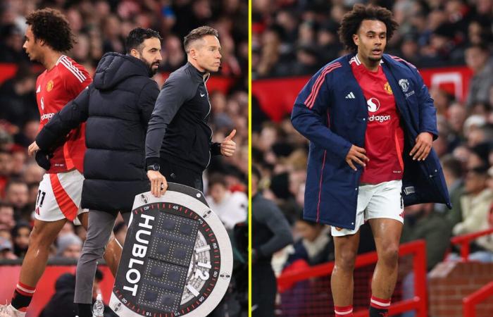 “C’est brutal” – Joshua Zirkzee, la signature de Man United pour 36 millions de livres sterling, humiliée après 30 minutes et huée par ses propres fans