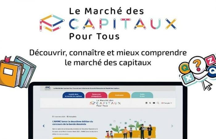 L’AMMC lance « Le marché des capitaux pour tous », son portail dédié à l’éducation financière