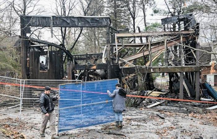 un site patrimonial détruit par un incendie à Montréal