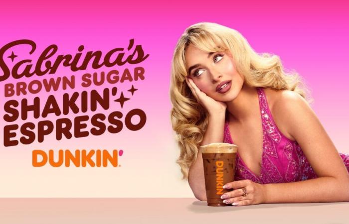 Dunkin’® et Sabrina Carpenter secouent la nouvelle année avec « Sabrina’s Brown Sugar Shakin’ Espresso », disponible le 31 décembre