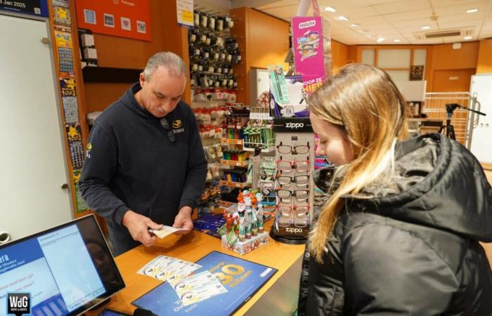 Occupé à Primera Wouters en raison des ventes de loterie le jour de l’An