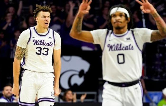 Kansas State contre Cincinnati en basket-ball